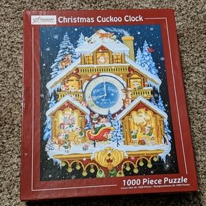 1000 piece Christmas Cuckoo Clock puzzle